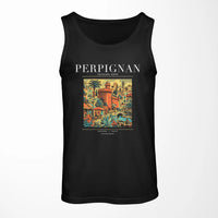 Thumbnail for PERPIGNAN - Poster - Tank Top - Black