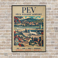 Thumbnail for PEV - Poster - Canvas Framed - Beige