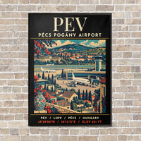 Thumbnail for PEV - Poster - Canvas Framed - Black