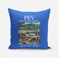 Thumbnail for PEV - Poster - Pillow - Blue