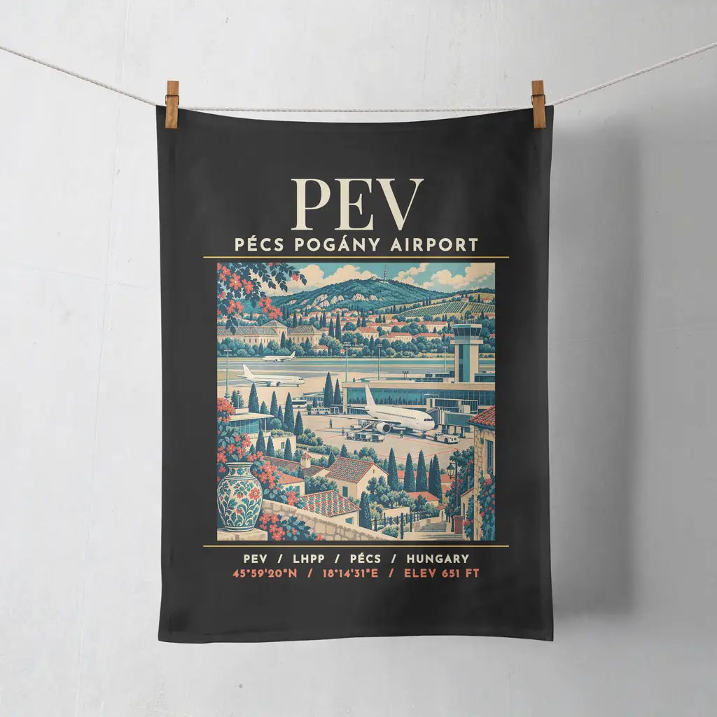 PEV - Poster - Towel - Black