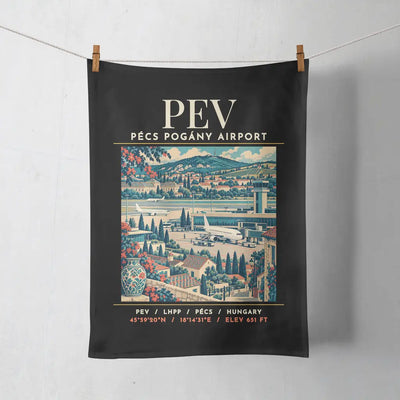 PEV - Poster - Towel - Black