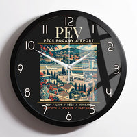 Thumbnail for PEV - Poster - Wall Clock Framed - Black