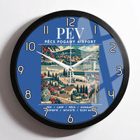 Thumbnail for PEV - Poster - Wall Clock Framed - Blue