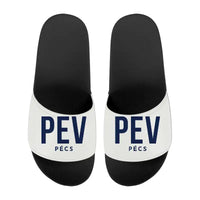 Thumbnail for Pécs-Pogány International Airport (PEV) Slippers & Flip Flops - Slippers - Sport - Code - White
