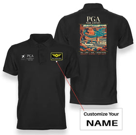 Page Municipal Airport (PGA) Premium Polo T-Shirts