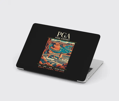 PGA - Poster - MacBook Case - Black