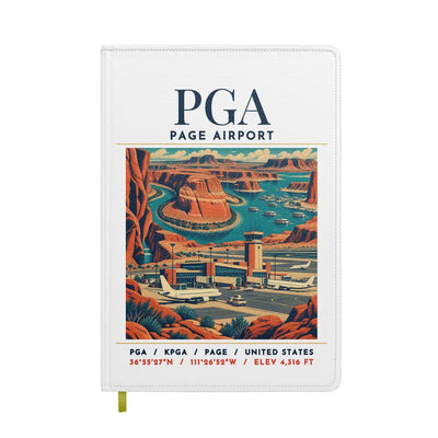 PGA - Poster - Notebook - White
