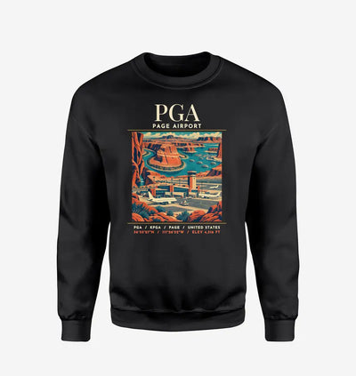 PGA - Poster - Sweatshirt - Black