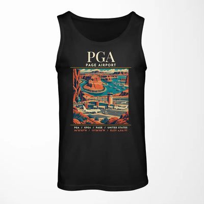 PGA - Poster - Tank Top - Black