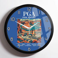 Thumbnail for PGA - Poster - Wall Clock Framed - Blue