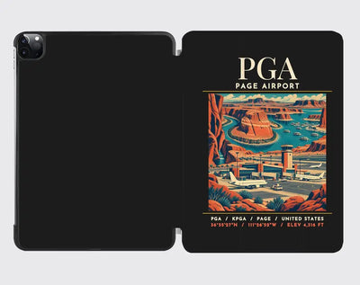 PGA - Poster - iPad Case - Black