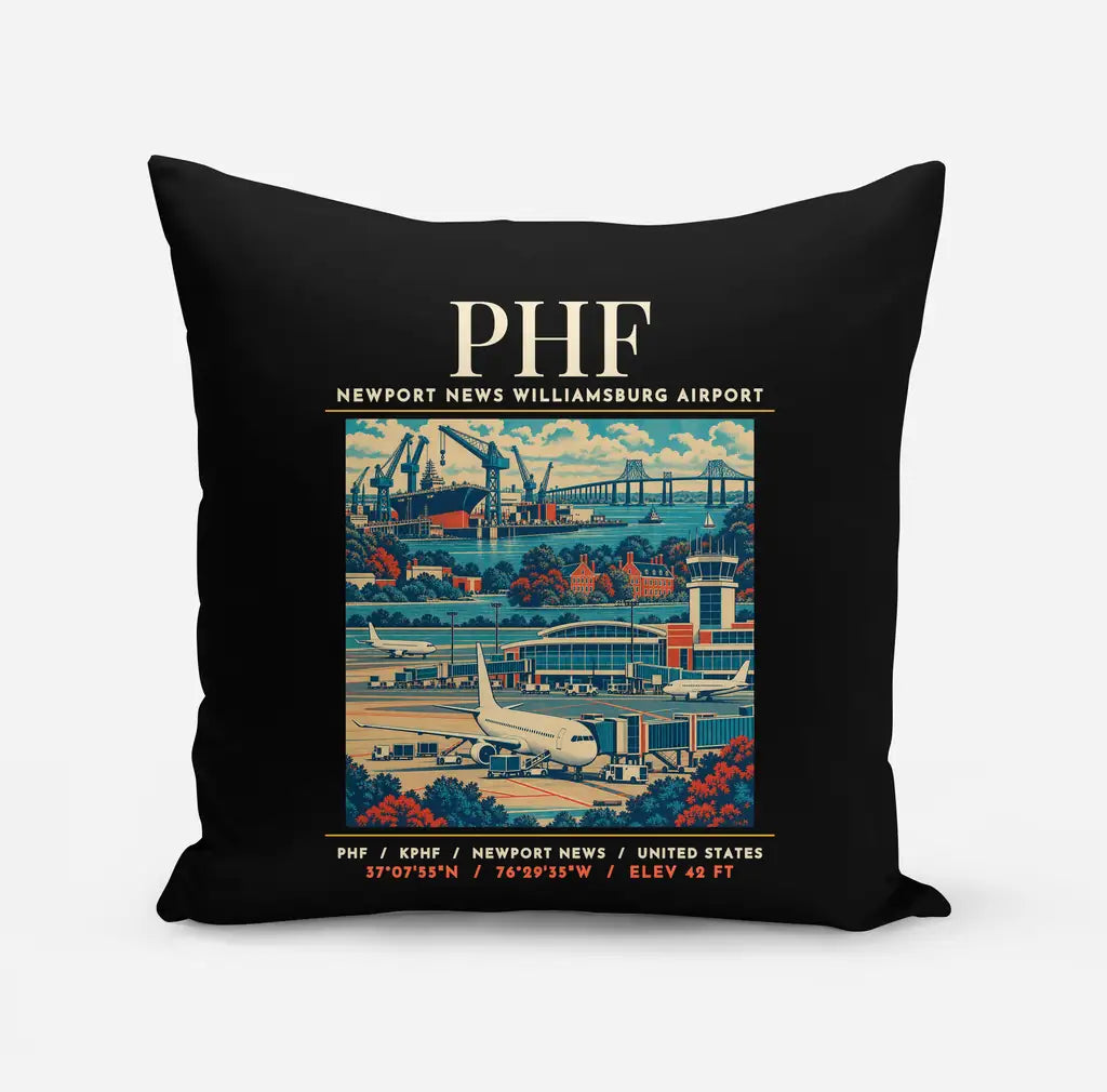 PHF - Poster - Pillow - Black