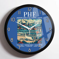 Thumbnail for PHF - Poster - Wall Clock Framed - Blue