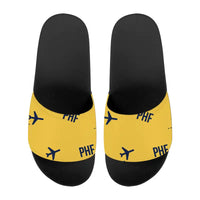 Thumbnail for Newport News Williamsburg International Airport (PHF) Slippers & Flip Flops - Slippers - Sport - Pattern - Yellow