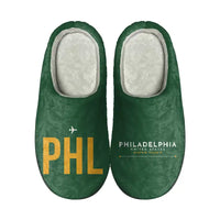 Thumbnail for Philadelphia International Airport (PHL) Slippers & Flip Flops - Slippers - Cotton - Code - Different - Green