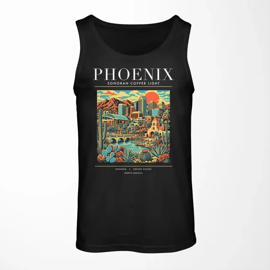 PHOENIX - Poster - Tank Top - Black