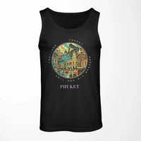 Thumbnail for PHUKET - Badge - Tank Top - Black