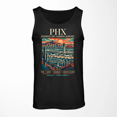 PHX - Poster - Tank Top - Black