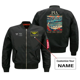 General Wayne A. Downing Peoria International Airport (PIA) Bomber Jacket