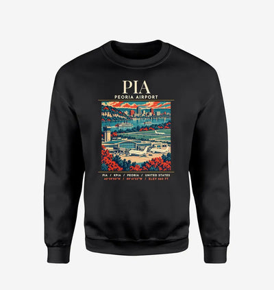 PIA - Poster - Sweatshirt - Black