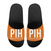 Thumbnail for Pocatello Regional Airport (PIH) Slippers & Flip Flops - Slippers - Sport - Code - Orange