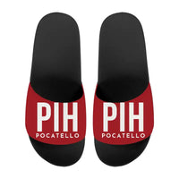 Thumbnail for Pocatello Regional Airport (PIH) Slippers & Flip Flops - Slippers - Sport - Code - Red