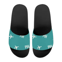 Thumbnail for Pocatello Regional Airport (PIH) Slippers & Flip Flops - Slippers - Sport - Pattern - Turquoise