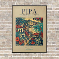 Thumbnail for PIPA - Poster - Canvas Framed - Beige