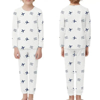 Thumbnail for Pico Airport (PIX) Pajamas - Children Pajamas - White