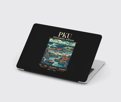 PKU - Poster - MacBook Case - Black