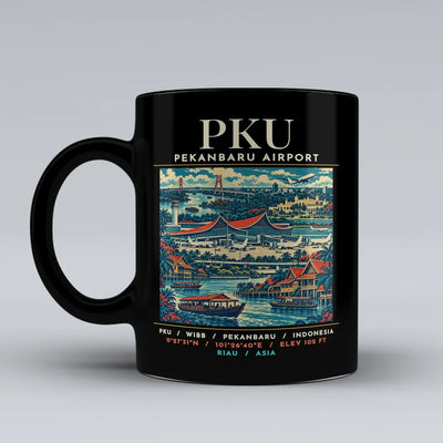 PKU - Poster - Mug - Black