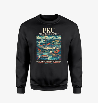 PKU - Poster - Sweatshirt - Black