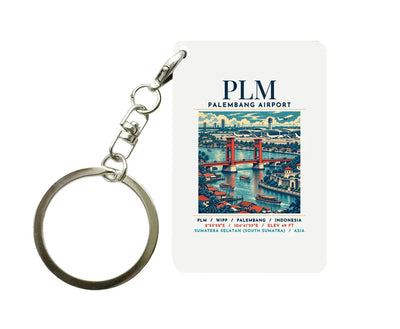 PLM - Poster - Key Chain - White