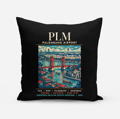 PLM - Poster - Pillow - Black