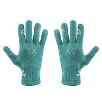 Thumbnail for Providenciales International Airport (PLS) Gloves - Gloves - Full - Pattern - Turquoise