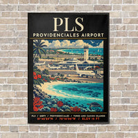 Thumbnail for PLS - Poster - Canvas Framed - Black