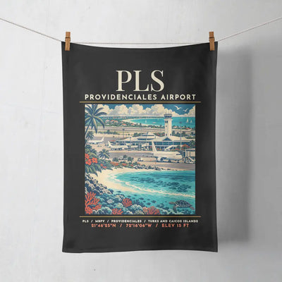 PLS - Poster - Towel - Black