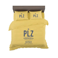 Thumbnail for Gqeberha Chief Dawid Stuurman International Airport (PLZ) Bedding Sets & Blankets - Bedding Set - ID Tag - Yellow