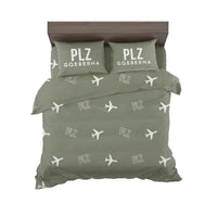 Thumbnail for Gqeberha Chief Dawid Stuurman International Airport (PLZ) Bedding Sets & Blankets - Bedding Set - Pattern - Green Army