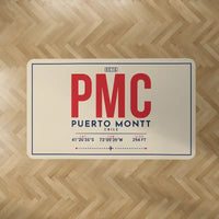 Thumbnail for Puerto Montt El Tepual International Airport (PMC) Carpets - Carpet Rectangle - ID Tag - Beige