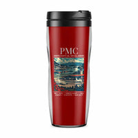 Thumbnail for Puerto Montt El Tepual International Airport (PMC) Travel Mugs - Poster - Plastic (No Holder) - Red
