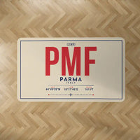 Thumbnail for Parma Airport (PMF) Carpets - Carpet Rectangle - ID Tag - Beige