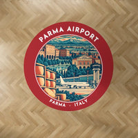 Thumbnail for Parma Airport (PMF) Carpets - Carpet Round - Badge - Red