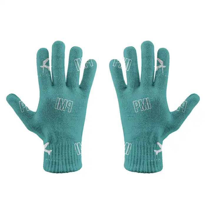 Palma de Mallorca Airport (PMI) Gloves - Gloves - Full - Pattern - Turquoise