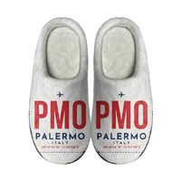 Thumbnail for Palermo Falcone Borsellino International Airport (PMO) Slippers & Flip Flops - Slippers - Cotton - Code - Same - White