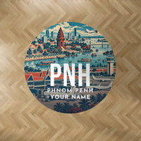 Thumbnail for Phnom Penh International Airport (PNH) Carpets - Carpet Round - Scene + Name