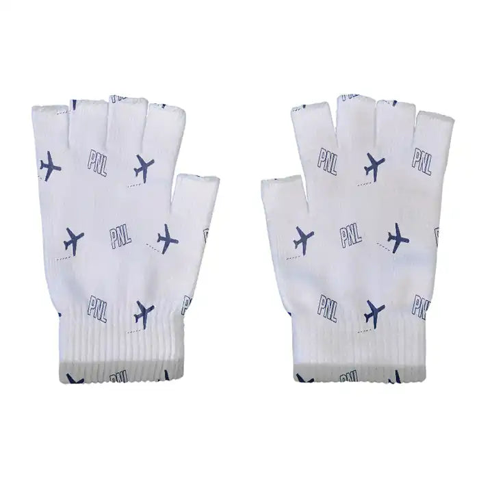 Pantelleria Airport (PNL) Gloves - Gloves - Cut - Pattern - Light Gray