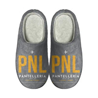 Thumbnail for Pantelleria Airport (PNL) Slippers & Flip Flops - Slippers - Cotton - Code - Same - Gray