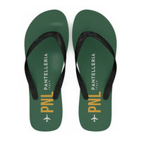 Thumbnail for Pantelleria Airport (PNL) Slippers & Flip Flops - Slippers - Flip Flops - Code - Green